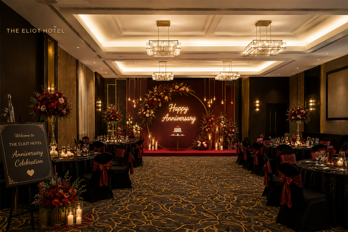 Banquet hall for anniversary party Noida