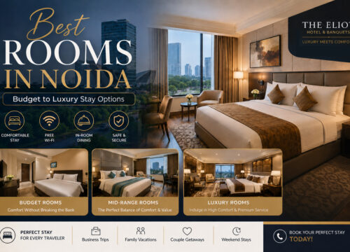 Best Rooms in Noida: Budget to Luxury Stay Options